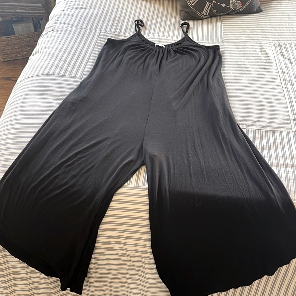 Black boho jumpsuit